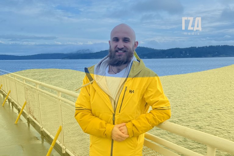 Нотатки війни: коломиянин Олег Глиняйлюк зібрав за кордоном та доставив в Україну необхідну допомогу