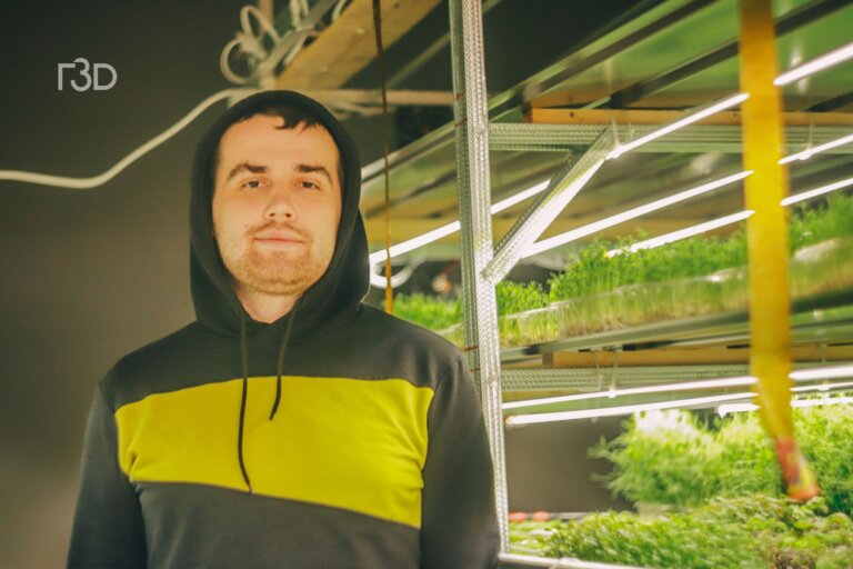 Як харківʼяни вирощують мікрозелень та їстівні квіти в Івано-Франківську