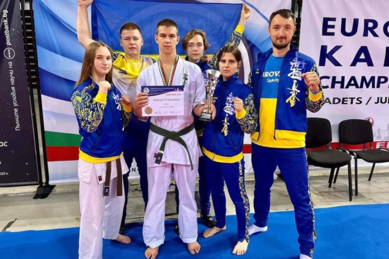Спортсмени Львівщини вибороли 21 нагороду на чемпіонаті Європи з карате