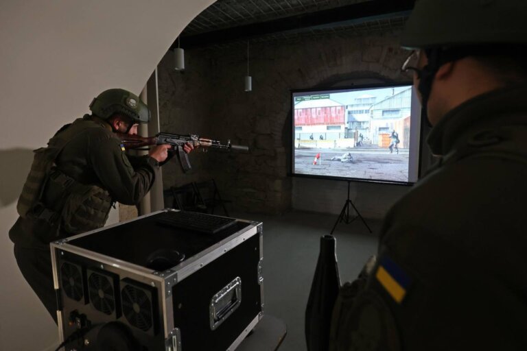 У Львові придбали мобільний інтерактивний тир для Нацгвардії