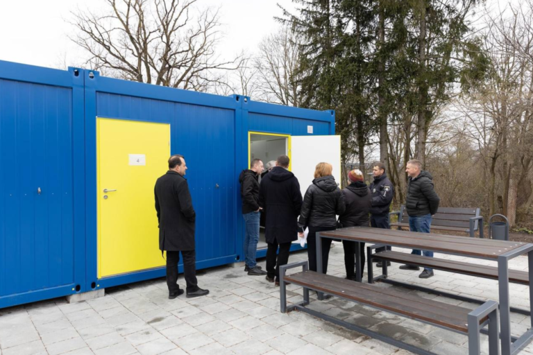 На Тернопільщині облаштували модульне містечко