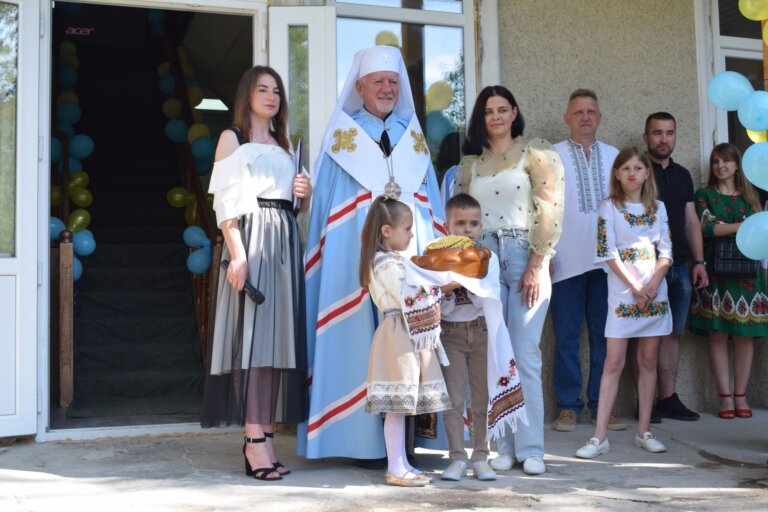 На Прикарпатті відкрили двері Дому милосердя, де будуть мешкати внутрішньо переміщені особи 